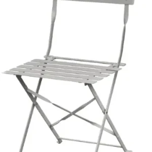 Beste Prijs Bolero StalenStoelen Grijs | 2 stuks