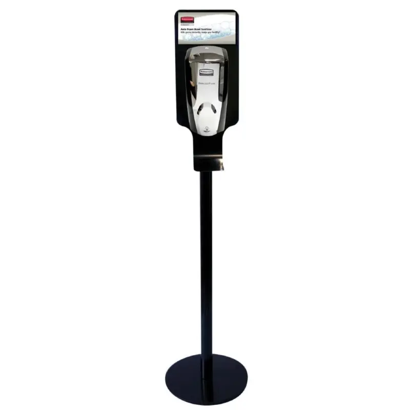Betaalbaar Rubbermaid standaard voor AutoFoam dispenser zwart | 255(H) x 420(B) x 158(D)mm