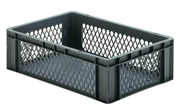 HorecaTraders Stapelbakken Kunststof | 60x40 cm | 5 Kleuren Exclusieve Aanbieding
