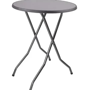 Op = Op HorecaTraders Statafel Barcelona | Grijs | Klapbaar | 110(h)x85cm