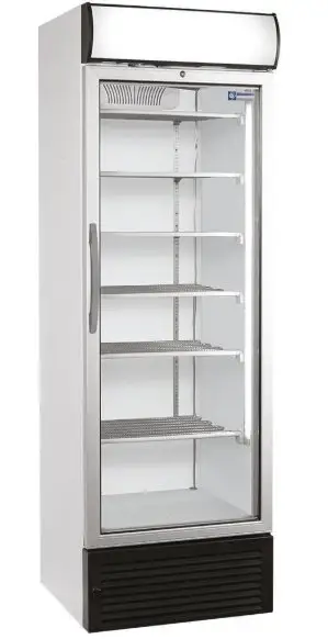 Koop Online HorecaTraders Statisch Vrieskast met glazen deur | Wouter | 500 liter