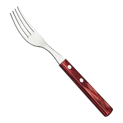Nieuw HorecaTraders Steakvork | Tramontina | RVS | Hout | 19 cm
