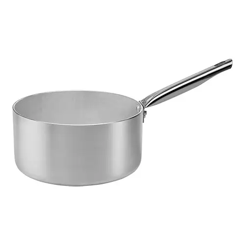 Express Levering HorecaTraders Steelpan | Aluminium | 3 Liter | Ø20 cm | Gas, elektrisch, keramisch