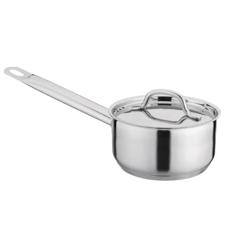 Dagaanbieding HorecaTraders Steelpan | RVS| 90cl | 7,5(h) x 14(Ø)cm