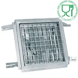Betrouwbaar HorecaTraders Afvoergoot met verticale afvoer | RVS | 40x40x13 cm