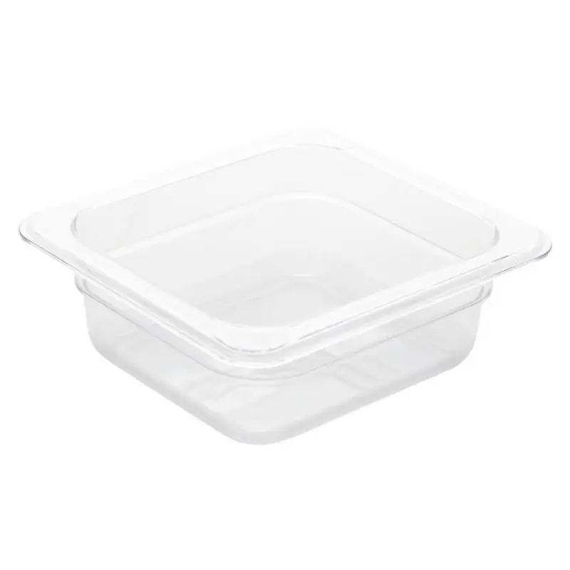 Beperkte Voorraad Vogue Sterk plastic GN bakken 1/6 | 3 Formaten