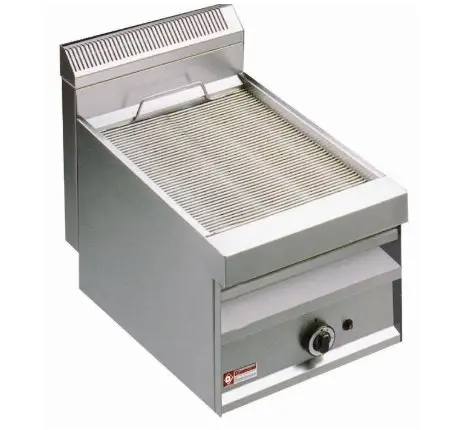 Laatste Kans HorecaTraders Stoomgrill Gas - Tafelmodel - 380x470 - 42x70x(h)44cm