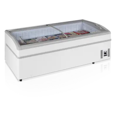 Premium HorecaTraders Supermarktkoeler/-vriezer wit | 202x92x79cm