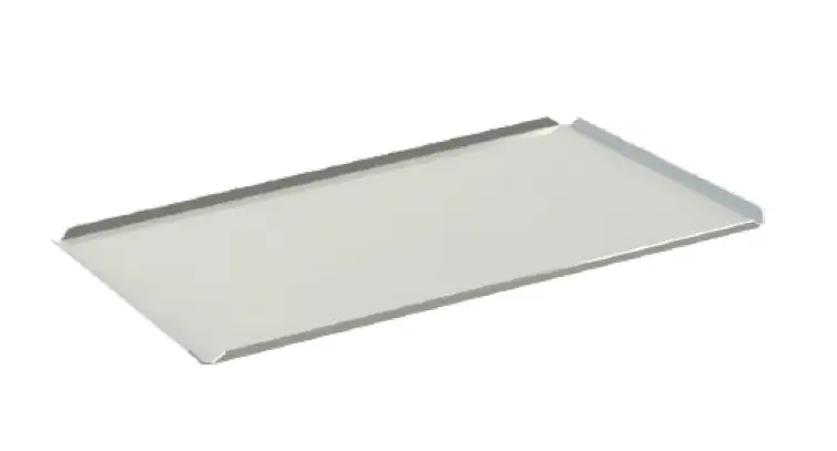 HorecaTraders Taartplateau Aluminium| 2 kleuren| 250X400 mm Beste Prijs
