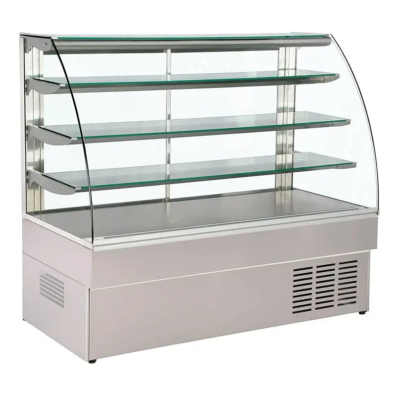Bestel Nu HorecaTraders Taartvitrine Gekoeld 147x75x133 cm