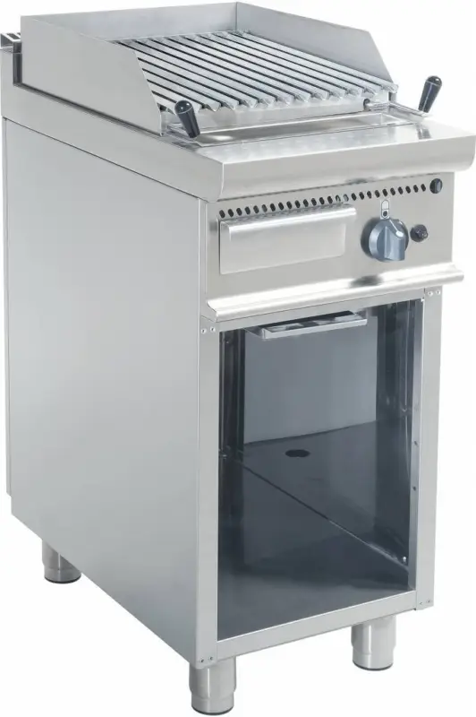 Fabrieksprijs Saro Tafelmodel Lavasteengrill met poten | Gas