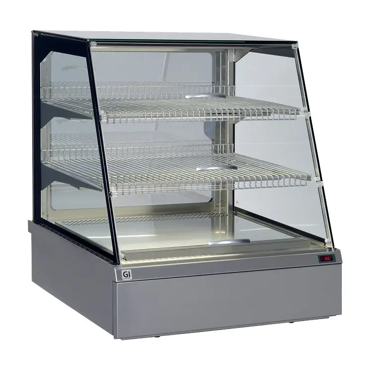 Lage Prijs HorecaTraders Tankstation koelvitrine | 74,6x71,7x84,5cm