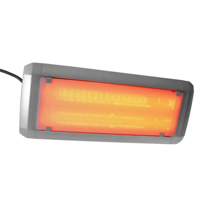 Saro Terrasverwarmer | 46 x 19 x 11 cm| Zilver Populair