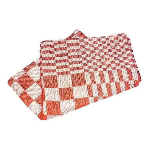 HorecaTraders Theedoek | Katoen | Rood | 65 x 65 cm Superprijs