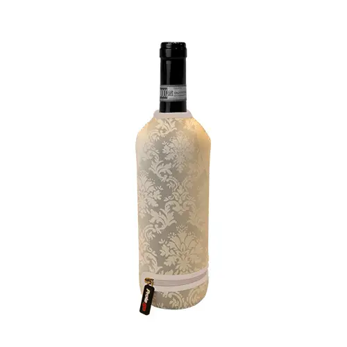 HorecaTraders Thermische bekleding voor wijnfles | Beige Favoriet