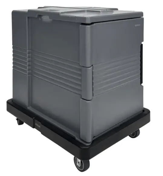 Vogue Thermo-box 600 draagwagen | Zwart Betaalbaar