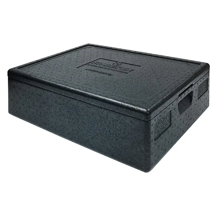 Tijdelijk Beschikbaar HorecaTraders Thermobox | Zwart | Polypropyleen (4 maten)