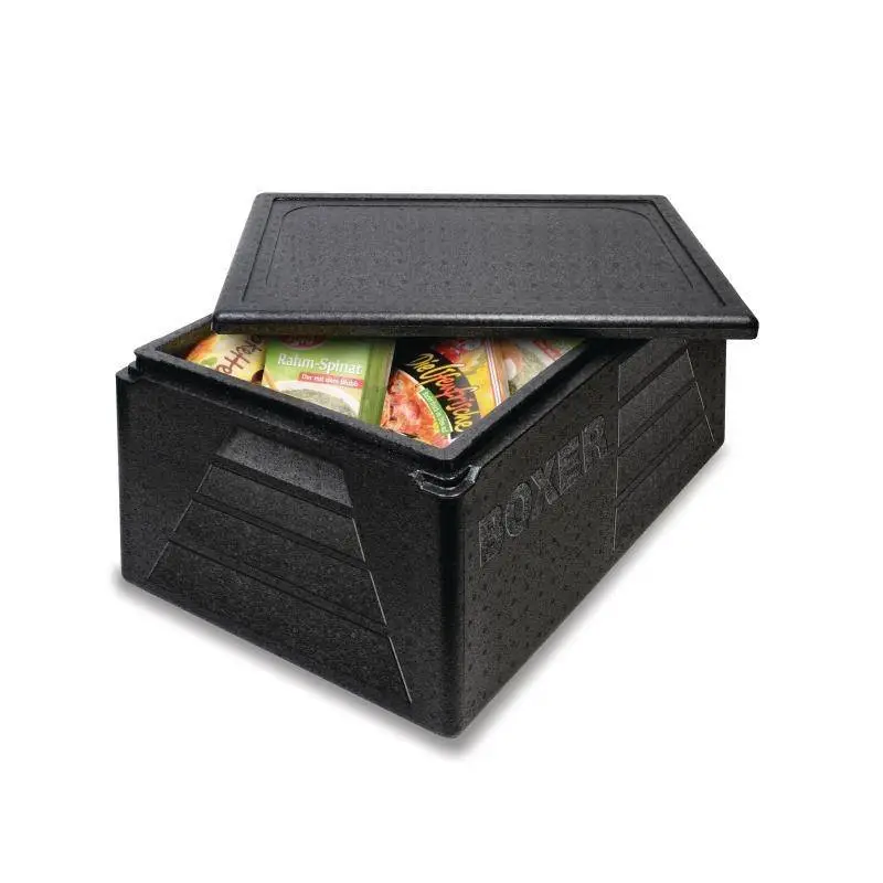 HorecaTraders Thermobox Polypropyleen | Zwart Hoge Kwaliteit