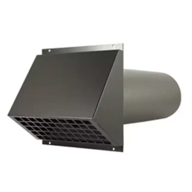 HorecaTraders Thermoduct geveldoorvoer Ø125mm Gecertificeerd