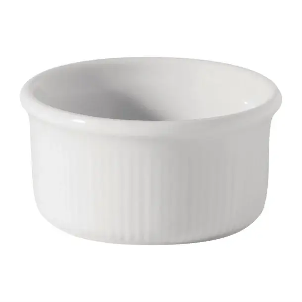 Koop Online HorecaTradersTitan Ramekins Wit| 80mm| (Pak van 12)