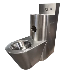 HorecaTraders Toilet- en wastafelcombinatie RVS Seizoensaanbieding