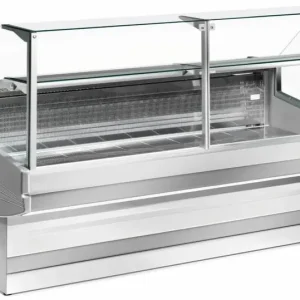 Gratis Retour HorecaTraders Toonbank Elegance Plus Recht Glas | 4 Formaten