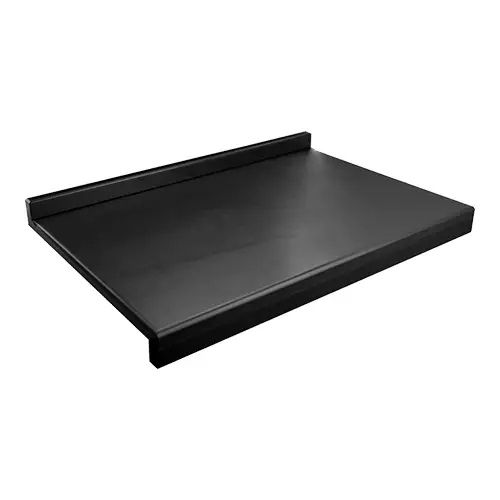 CaterChefTrancheerblad | Polyethyleen | Zwart | 2 Zijdig Gekant | 60 x 40 cm Koop Online