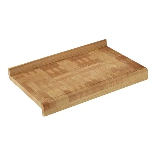 Meest Verkocht HorecaTraders Trancheerplank | Bamboe | 2 Zijden Gekant | 60 x 40 x 6.5 cm