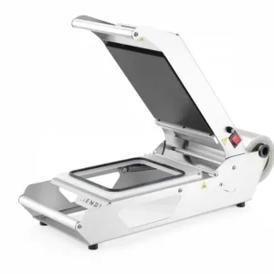 Koop Online HorecaTraders Traysealer Compact | 230 Volt | 700 Watt | 61x21,4x19cm