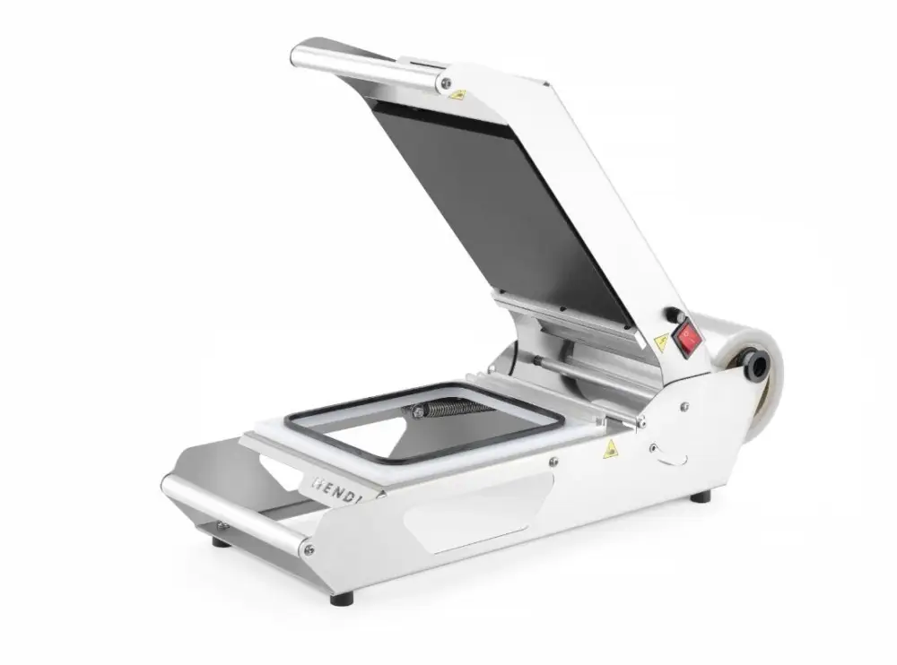 Koop Online HorecaTraders Traysealer Compact | 230 Volt | 700 Watt | 61x21,4x19cm
