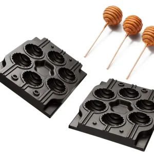 Beperkte Voorraad HorecaTradersTwist Pop bakplaten | Aluminium met antiaanbaklaag