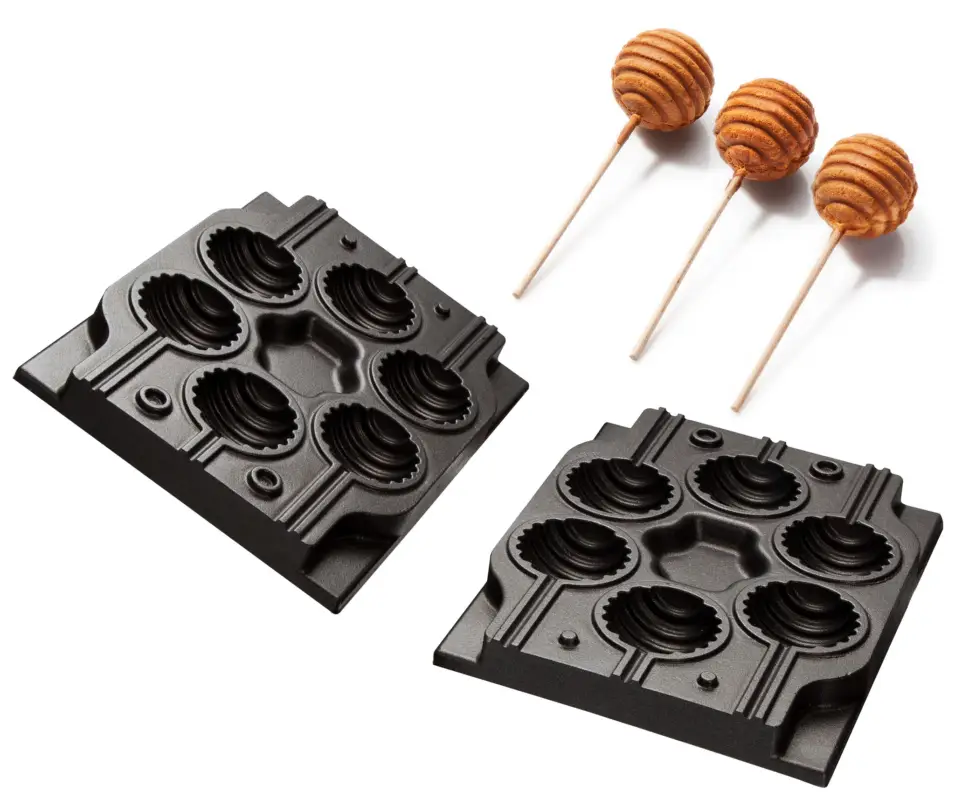 Beperkte Voorraad HorecaTradersTwist Pop bakplaten | Aluminium met antiaanbaklaag