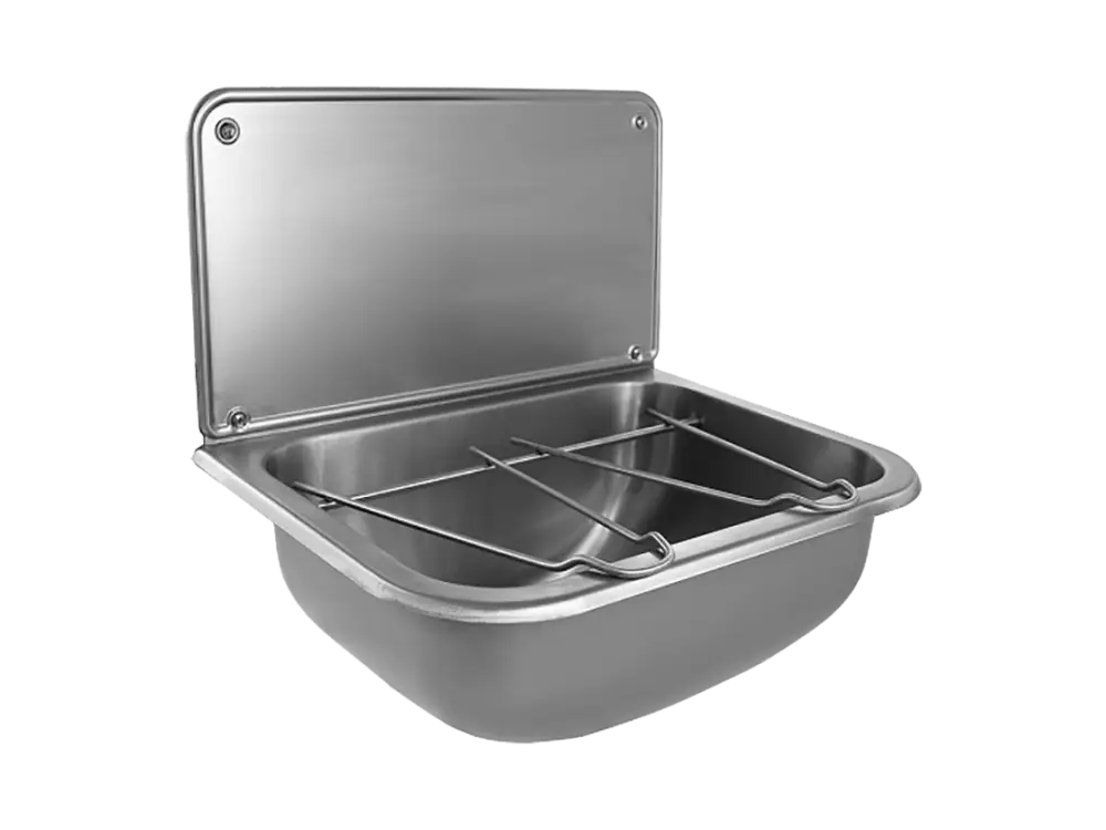 Gratis Retour HorecaTraders Uitgietbak | RVS | 455 x 340 x 217 mm