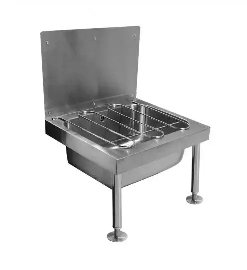 HorecaTraders Uitgietbak | RVS | 600 x 530 x(h)844 mm Gratis Retour