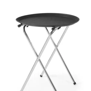 HorecaTraders Uitvouwbaar dienstblad standaard | 52 x 41 x 80 CM | rvs Goedkoop