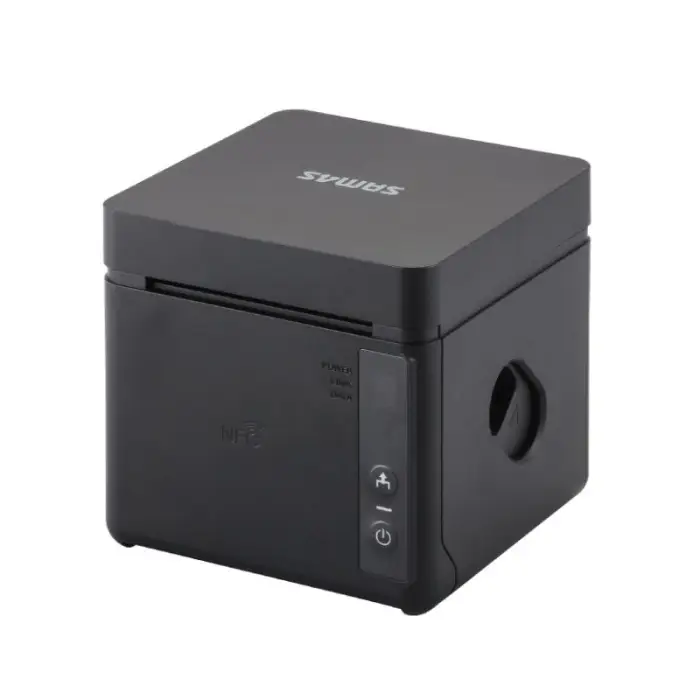 Snelle Levering Sam4s SAM4S G-Cube Thermische Bonprinter - WiFi/USB/Ethernet - 250mm/sec - Zwart - 123x123x123mm