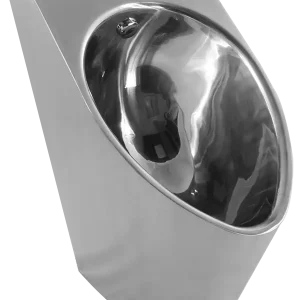 HorecaTraders Urinoir van RVS | B 330 x D 372 x H 550 mm Hoge Kwaliteit