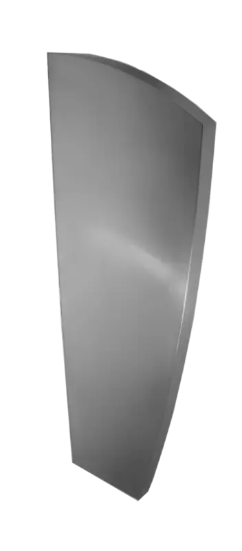 HorecaTraders urinoirschot | RVS| B 80/57 x D 385 x H 1092 mm Beperkte Voorraad