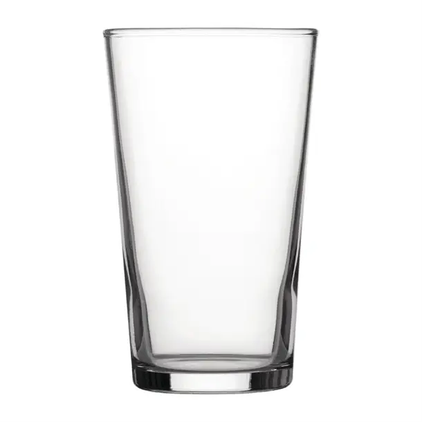 HorecaTraders Utopia gehard conische bierglazen CE-gemarkeerd | 280 ml | (48 stuks) Dagaanbieding