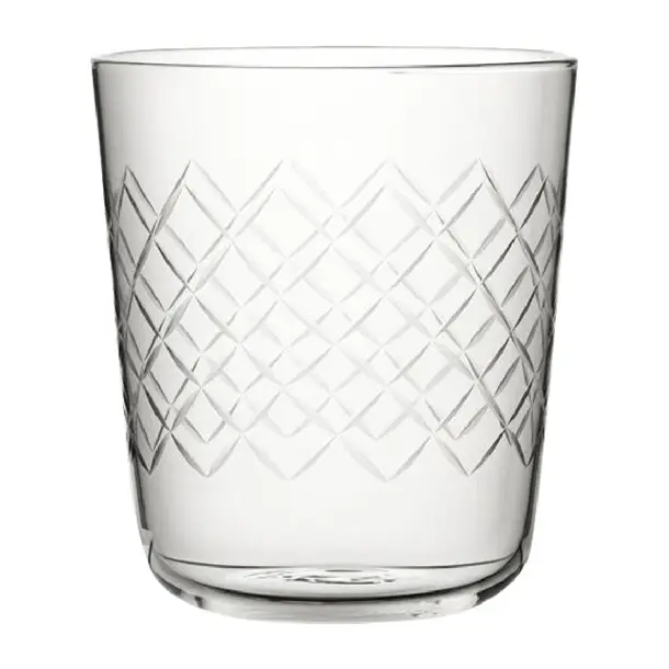 Express Levering HorecaTraders Utopia Raffles Diamond Tumblers 360ml (6 Stuks)
