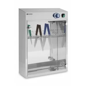 Hendi UV Sterilisator | Voor 14 Messen | Timer tot 60 Minuten | 510x160x(H)610mm Speciale Aanbieding