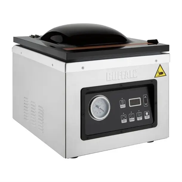 Gecertificeerd Buffalo Vacuümverpakkingsmachine met Oliepomp 9Ltr 36,6h x 35,9b x 42,5d cm