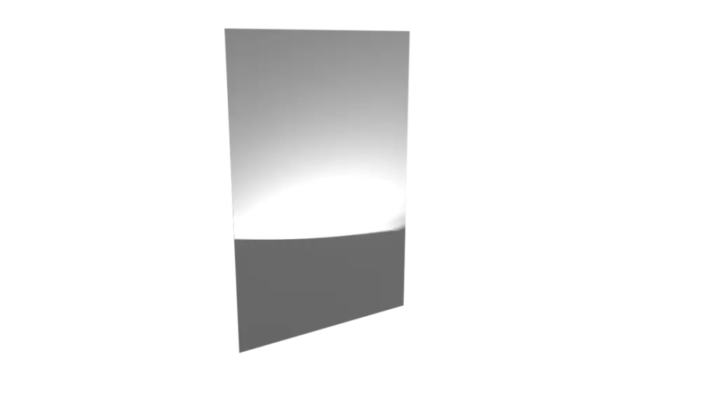 Betrouwbaar HorecaTraders veiligheidsspiegel van roestvrij staal | 600 x 400 mm | Meerdere types