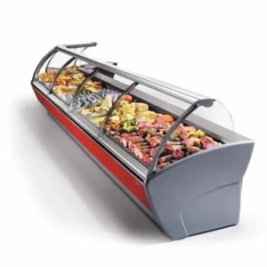 Goedkoop Oscartielle Verlichte Koeltoonbank | Oscartielle MAJOR 1017 VCA | 101,7x118,5x(H)131cm