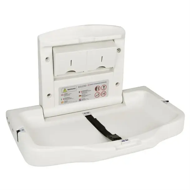 Direct Verzonden HorecaTraders Verschoontafel | Horizontaal | HPDE | 12,4(H)x49,6(B)x80,7(D)cm