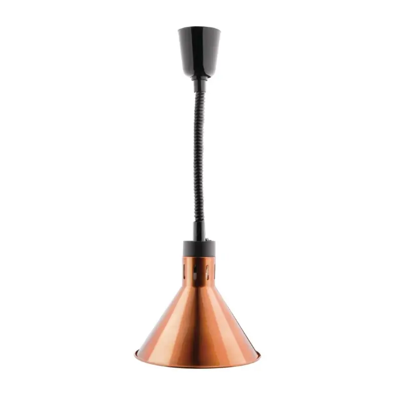 Buffalo Verstelbare warmhoudlamp koper Betrouwbaar