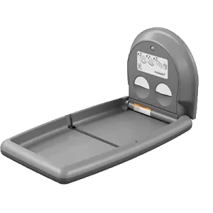 Premium Koala Care Verticale Verzorgingstafel | Grijs | B 527 x D 101 x H 911 mm