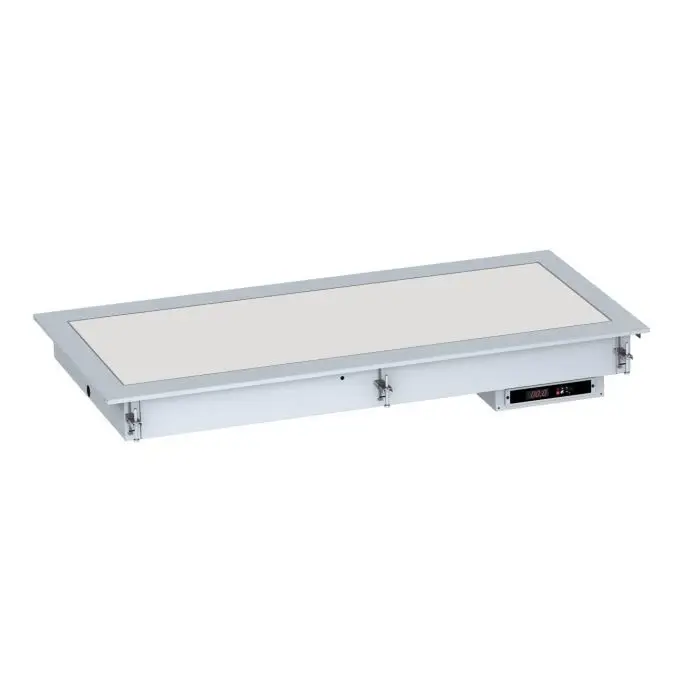 Combisteel Verwarmde keramische inbouwplaat | Wit | Verschillende formaten Seizoensaanbieding