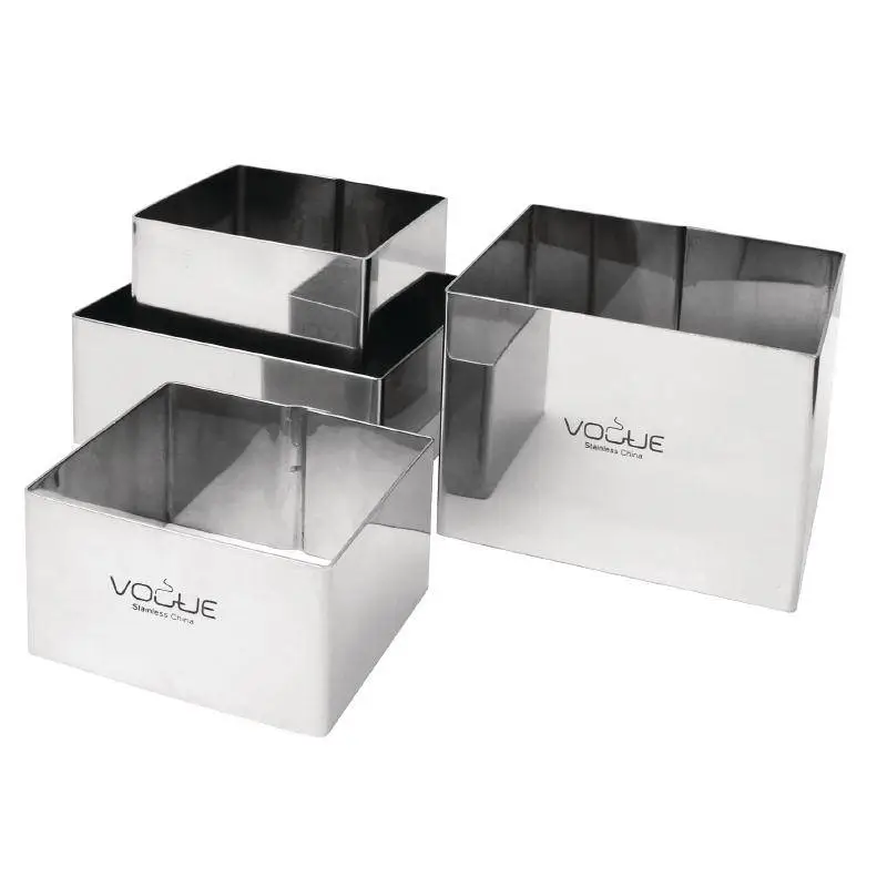 Vogue Vierkante mousseringen | 4 Formaten Korting