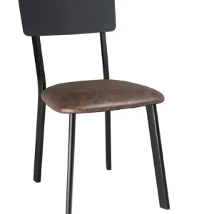 Nu Kopen Bolero Vintage Stoel | Mokka | 85.5(h)x42.8x54cm | 4 Stuks